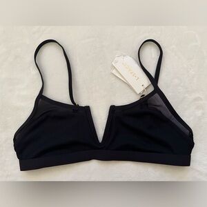 NWT L*SPACE Ribbed Sadie Bikini Top